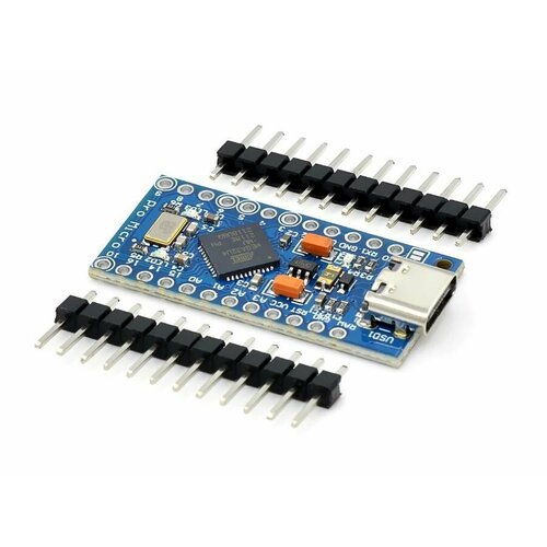 Плата Arduino Pro Micro на базе ATmega32U4 (аналог Arduino Leonardo), TYPE-C