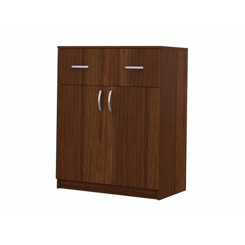 фото Тумба тм-48 (шхгхв) (700х420х1010)мм, 32 кг, орех экко, 1 ящик, 2 дверки, "колизей мебель"