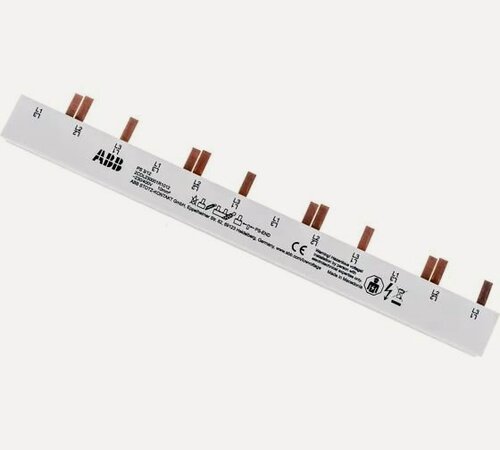 Изображение товара 3-фазная шина ABB PS3/12 12 модулей, 63А 2CDL230001R1012