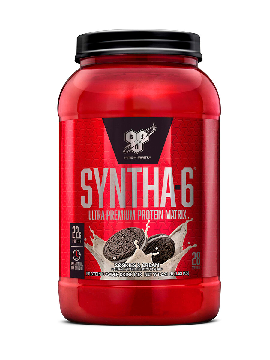 Многокомпонентный протеин BSN Syntha-6 1320 гр Печенье и сливки