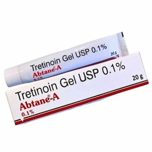 Tretinoin Gel 0.1% Abtane-A Третиноин Абтане, гель для обновления кожи, 20 г