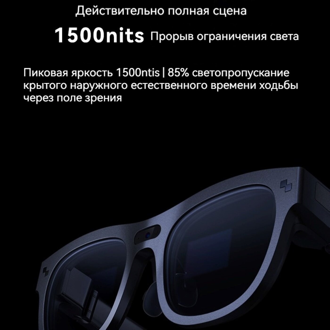 Умные очки iFFALCON с камерой и контроллером движений, 128 Гб встроенной памяти