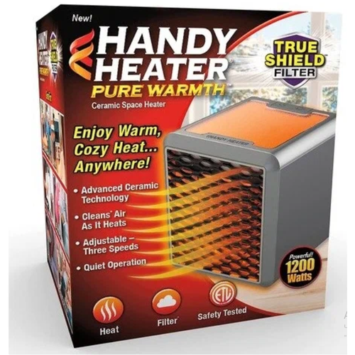 Керамический мини-обогревательТепловентилятор портативный бесшумный с подсветкой3 режима подсветки 1499₽