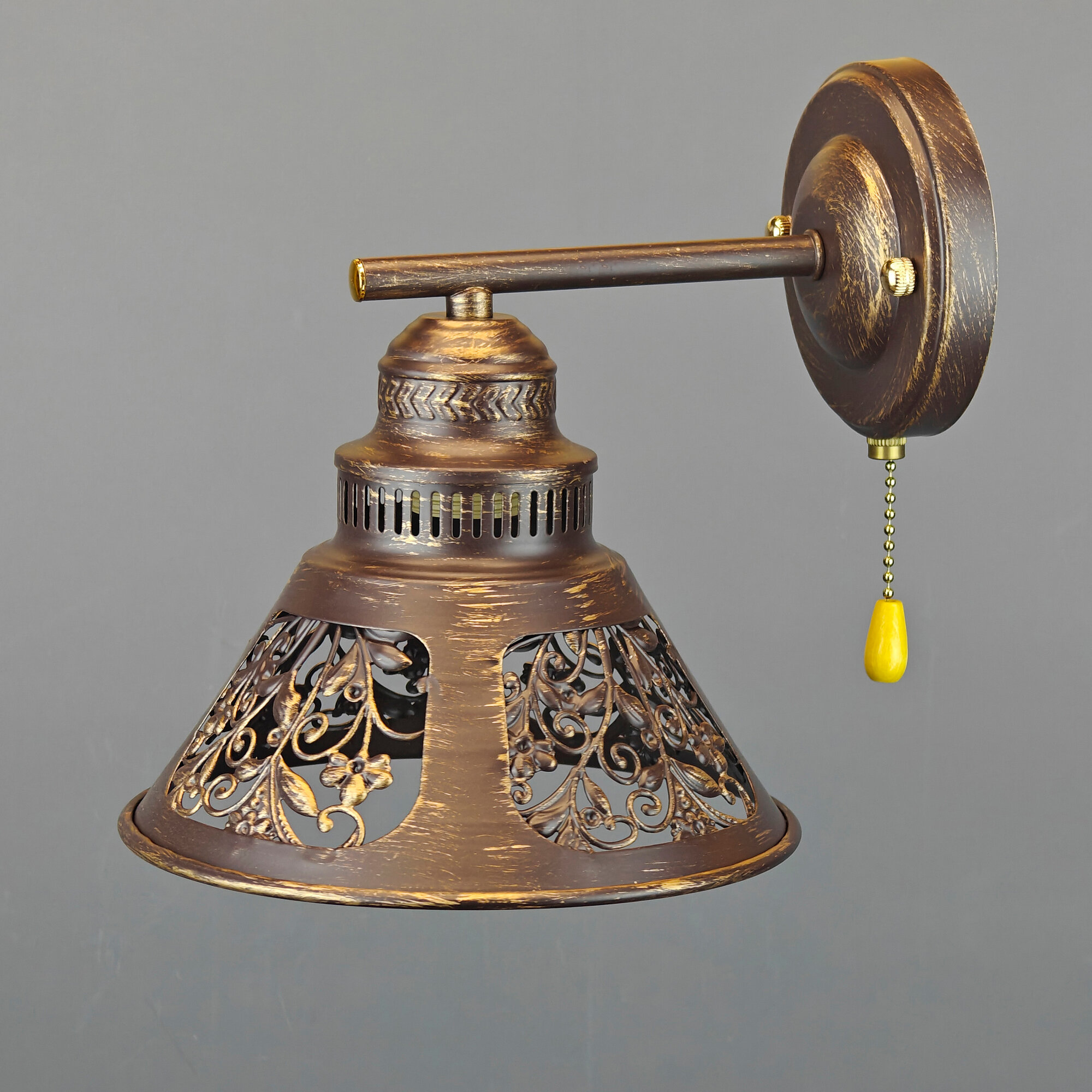 Бра настенный светильник JUPITER LIGHTING MО 83-5046/1 ржа E27 1х60 Вт