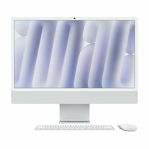 Apple Моноблок Apple iMac 24 2024 M4 10-Core GPU 10-Core 16GB 256GB Серебристый 16 ГБ 256 ГБ MWUU3 185830₽