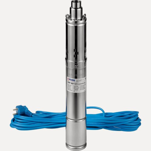 Изображение товара Насос скважинный BELAMOS 3SP60/1,8, нержавеющая сталь, однофазный двигатель,