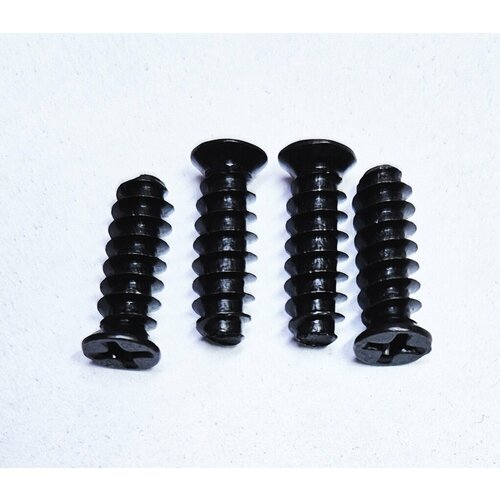 Крепеж Generic Вентиляторные винты 15мм 4 шт черные 180₽