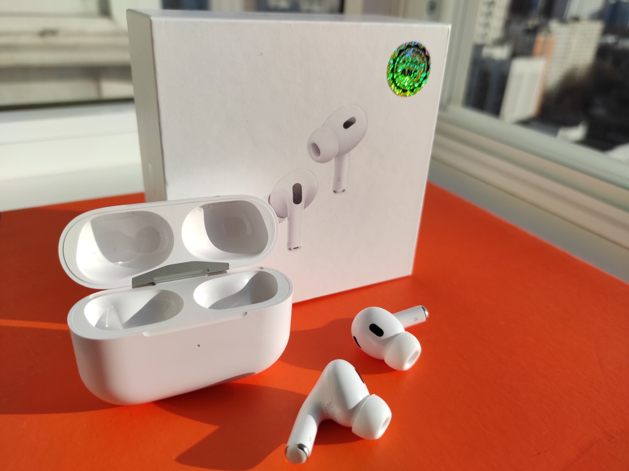 Беспроводные наушники A Pods Pro 2 PREMIUM Bluetooth c шумоподавлением для iPhone и Android