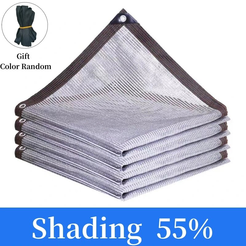 Солнцезащитная сетка 55 75 85 99% затенения из алюминиевой фольги, Shading 55, 2x3m