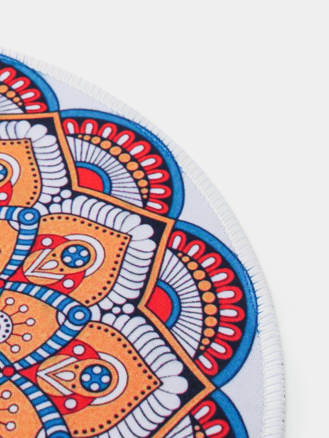 Коврик для мыши G7, круглый, тематические узоры, 25 см — фото 1