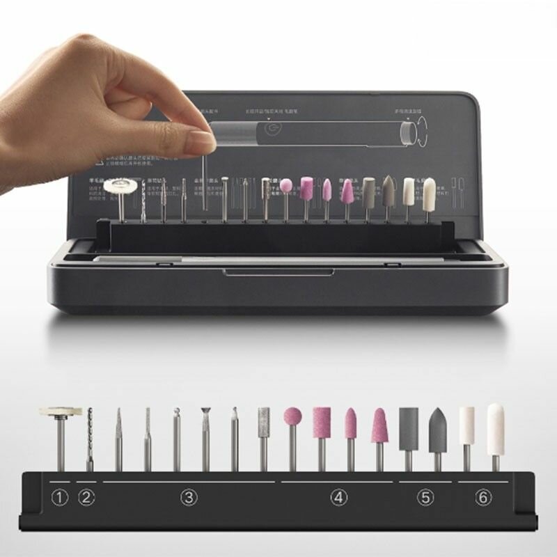 Изображение Электрическая шлифовальная машинка Mijia Appliances Sharpening Pencil Gray