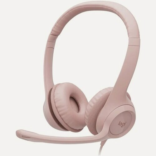 Изображение товара Гарнитура Logitech H390 Headset Pink (981-001283)