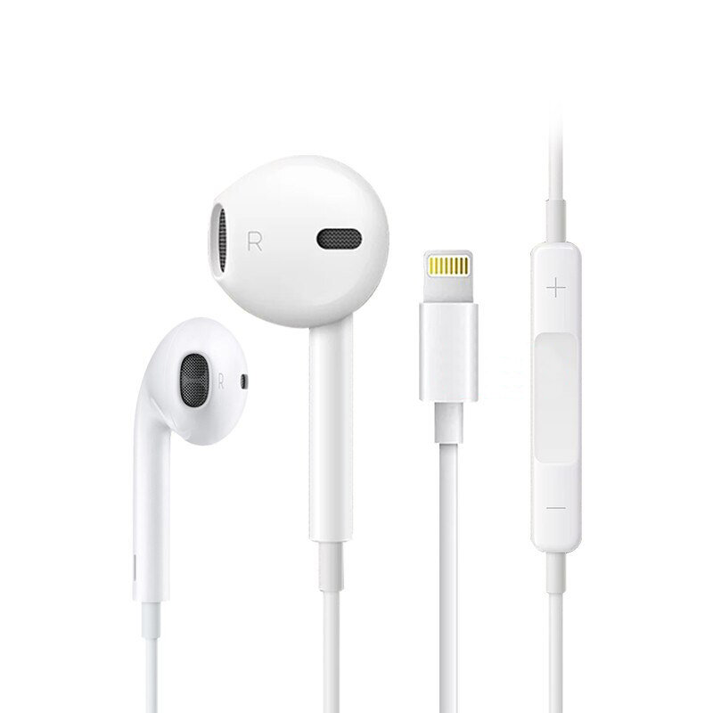 Проводные наушники Lightning‑EarPods оригинальные наушник Apple — фото 1