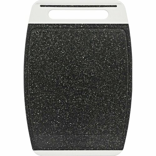 Доска разделочная хеви 300х8х200 черный камень