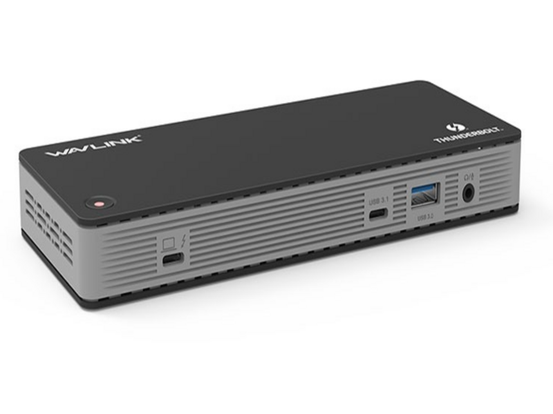 Док-станция Docking Station Thunderbolt 3 /60W Power Delivery Include 20V/6.5A Power Adapter/4xUSB3.0/1xUSB-C/2xDP 4K 60HZ/2xDP to HDMI 4K 60Hz adapter/1xGigabit LAN/1xCombo Audio Jack