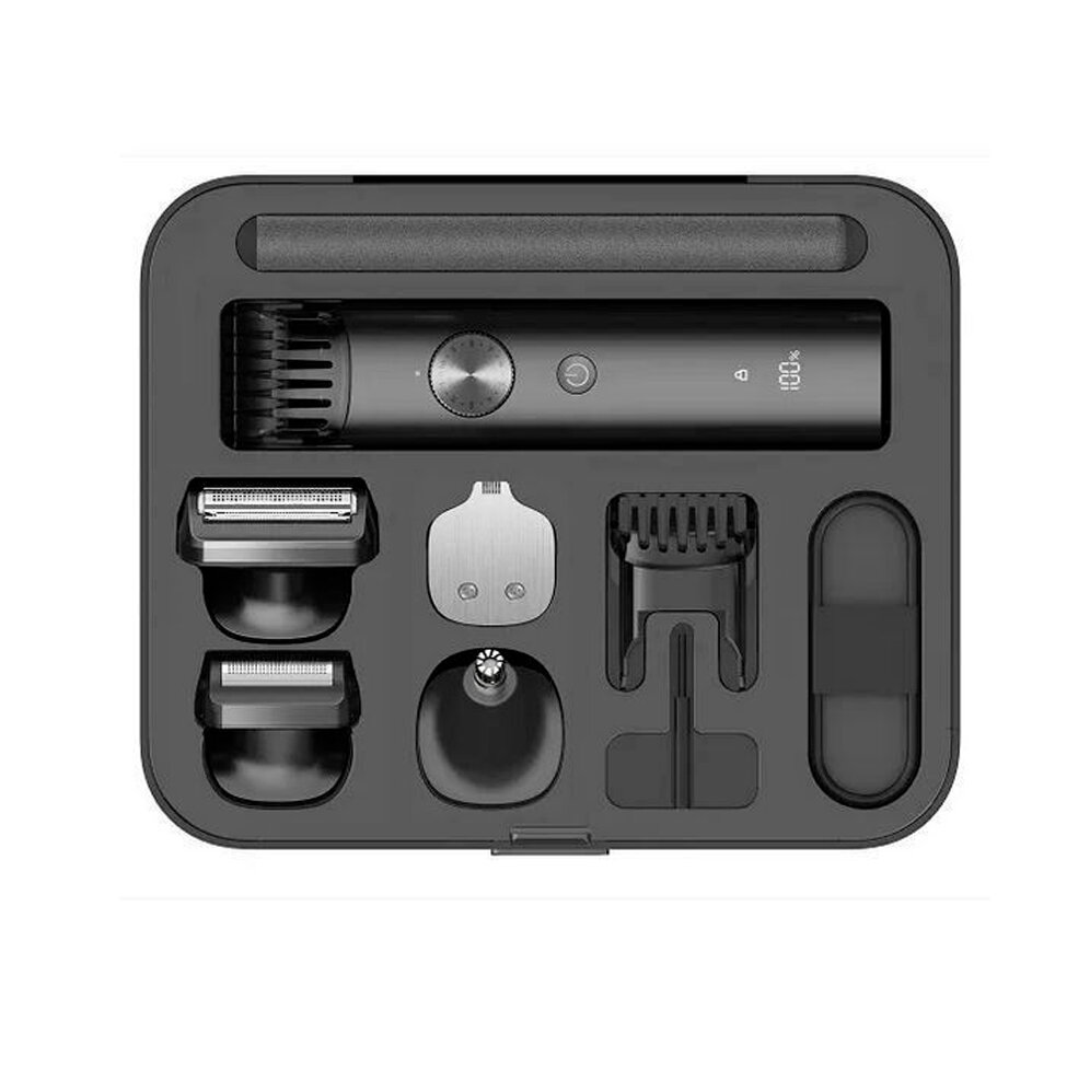 Изображение Машинка для стрижки волос XIAOMI, Grooming Kit Pro, 3 Вт, цвет: черный, (XMGHT2KITLF)