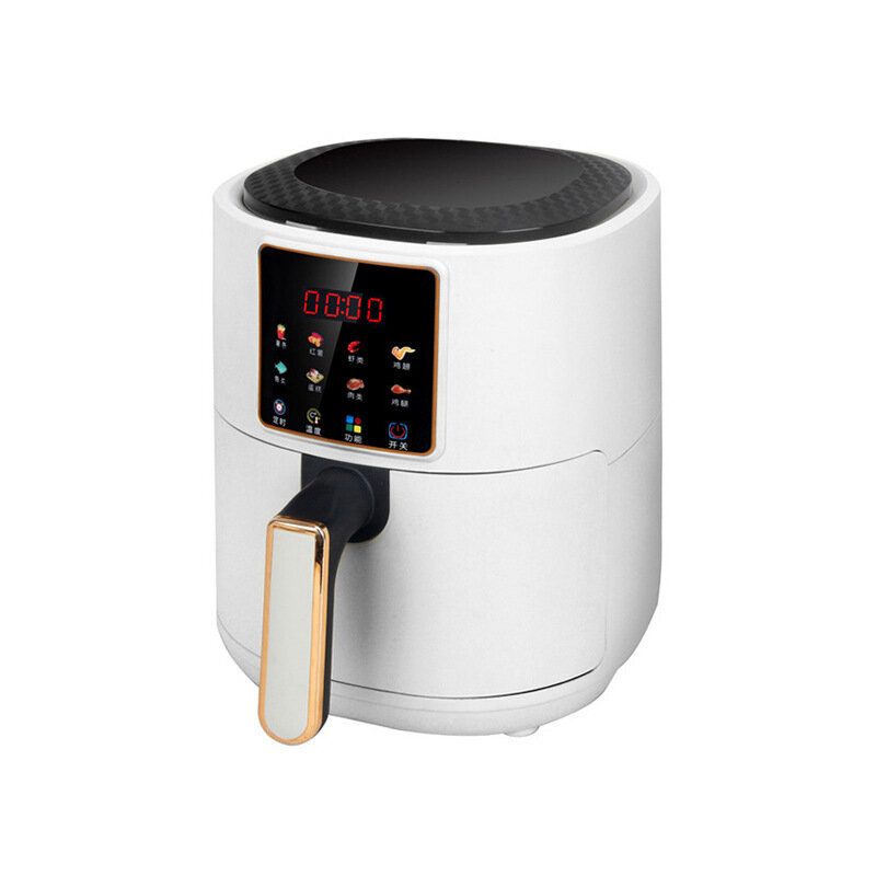 AIRFRYER2025 новая модель аэрофритюрницы 8 л, бытовая, большая вместимость, многофункциональная, с возможностью настройки, с прозрачной крышкой, не требует переворачивания, 110 В.
