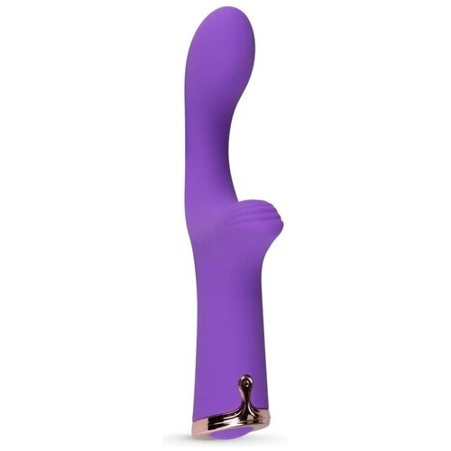 Фиолетовый вибратор The Baroness G-spot Vibrator - 19,5 см.