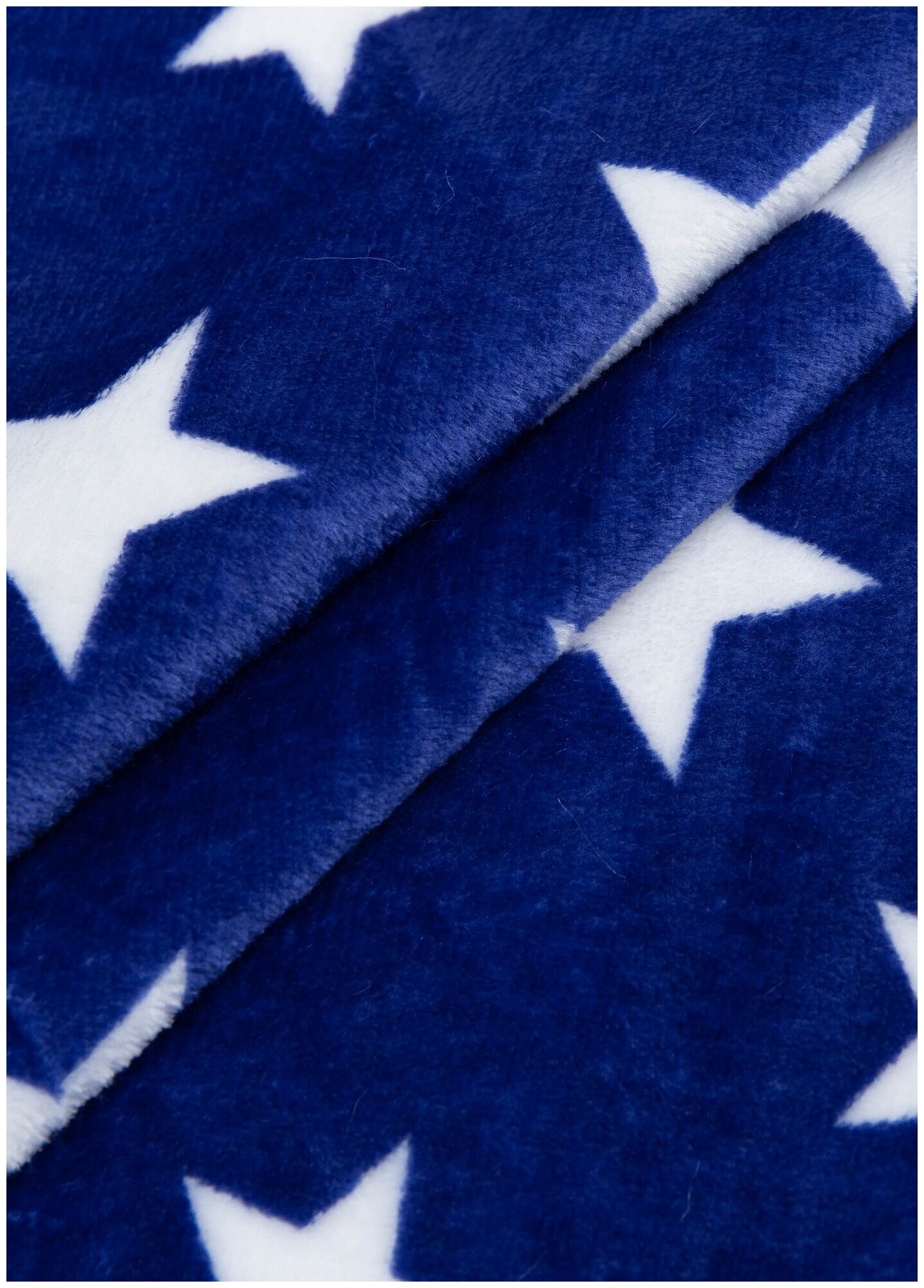 TexRepublic Плед Звезды цвет: синий (140х200 см) - фотография № 7