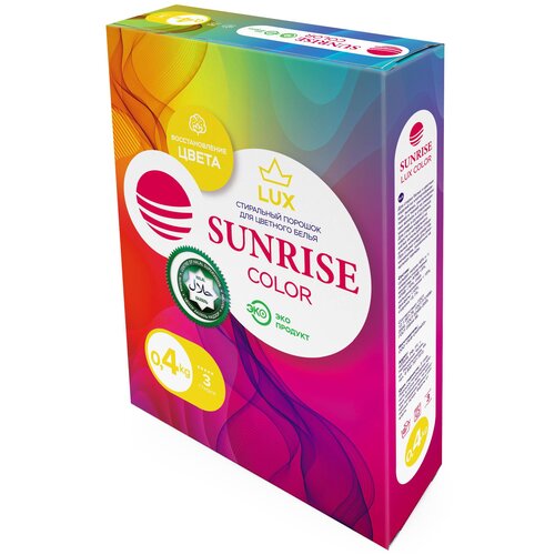 Стиральный порошок SUNRISE Lux Color, 3 кг