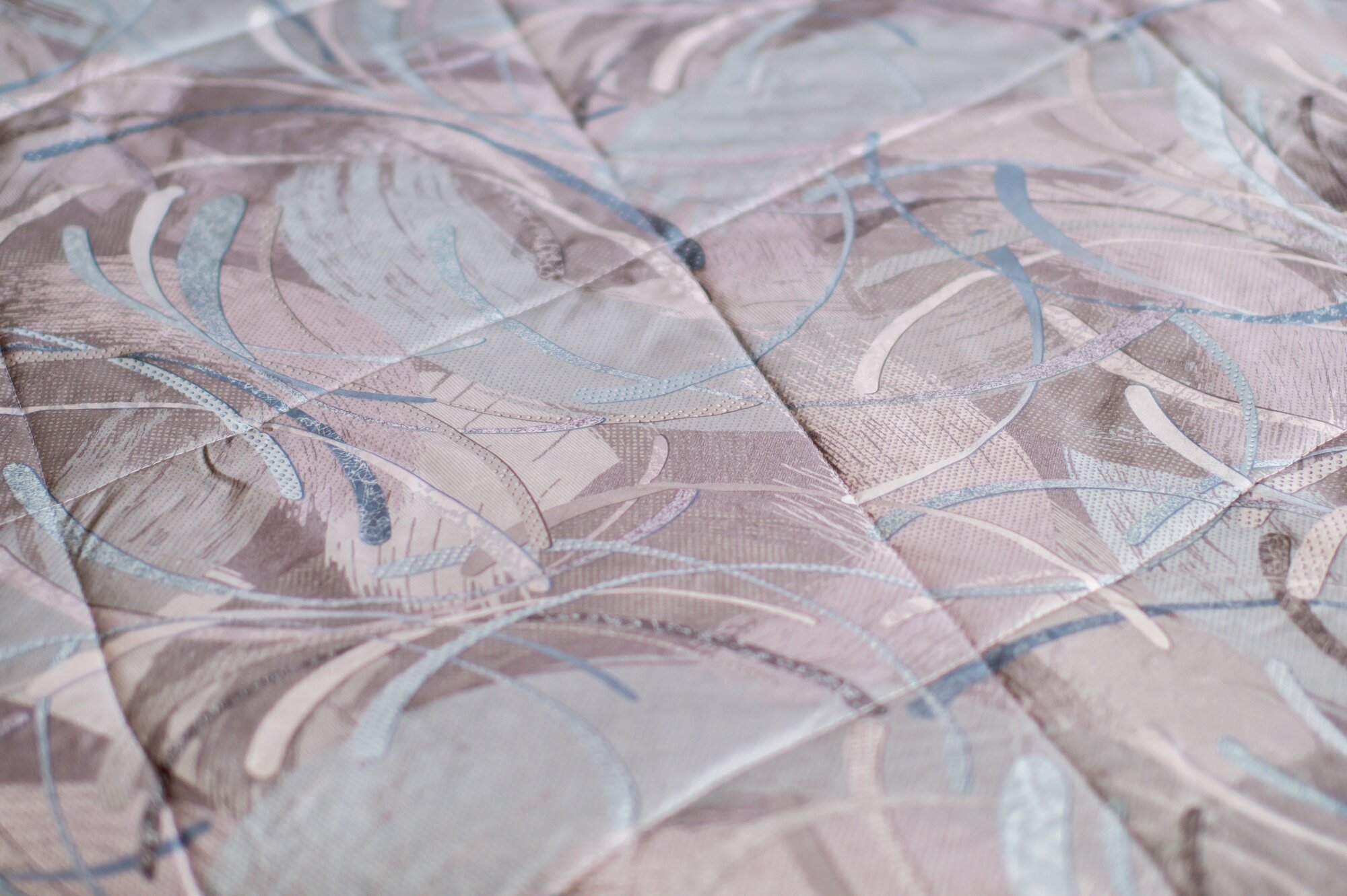 Одеяло зимнее всесезонное утепленное лен евро (200х220) "Аделина" - фотография № 13