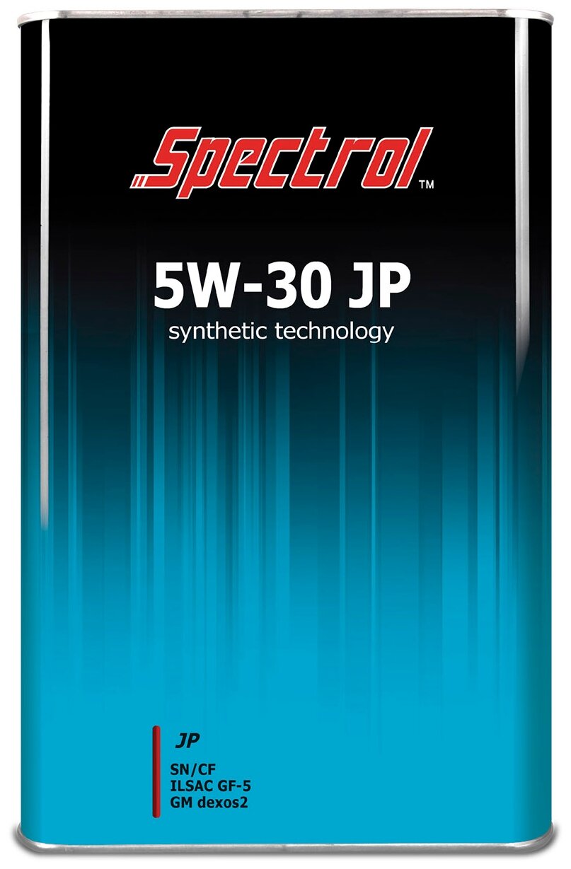 Спектрол Масло моторное JP 5W30 SN/CF синт 4л