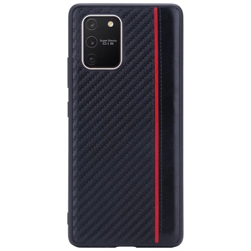фото Накладка g-case carbon для samsung galaxy s10 lite, черная