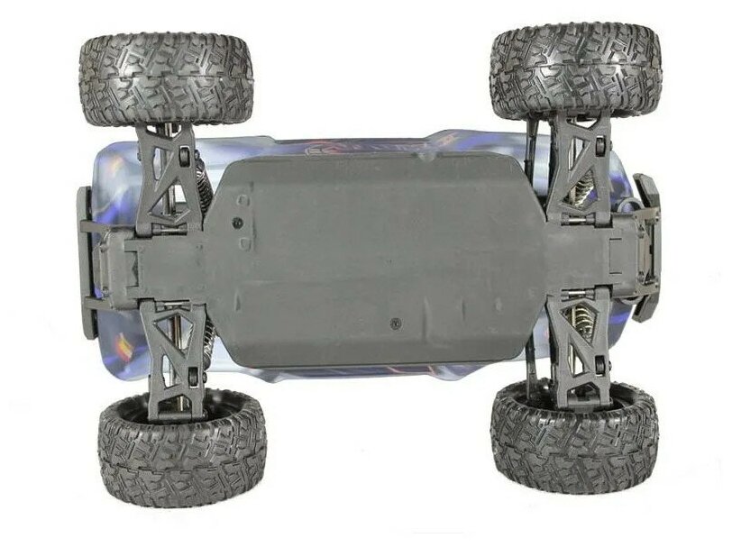 Радиоуправляемый монстр Remo Hobby SMAX Brushless V2.0 (синий) 4WD 2.4G 1/16 RTR