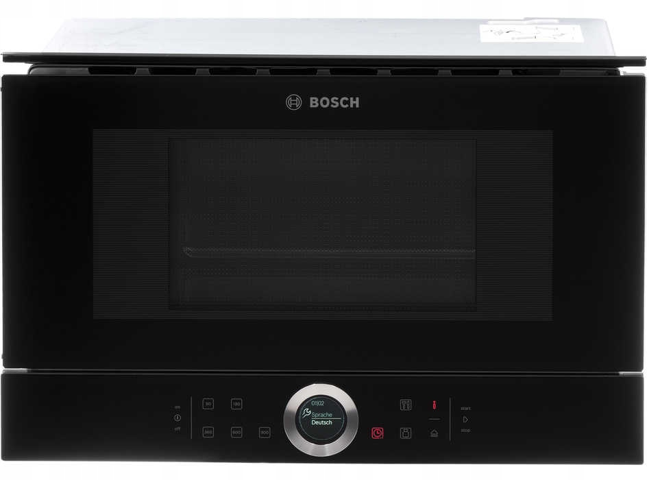 Микроволновая печь встраиваемая Bosch BFL634GB1, черный