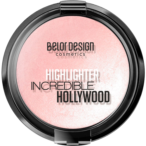 Хайлайтер Belor Design Incredible Hollywood тон 3 бронзер для лица belor design incredible hollywood тон 01 бежевый х 3шт