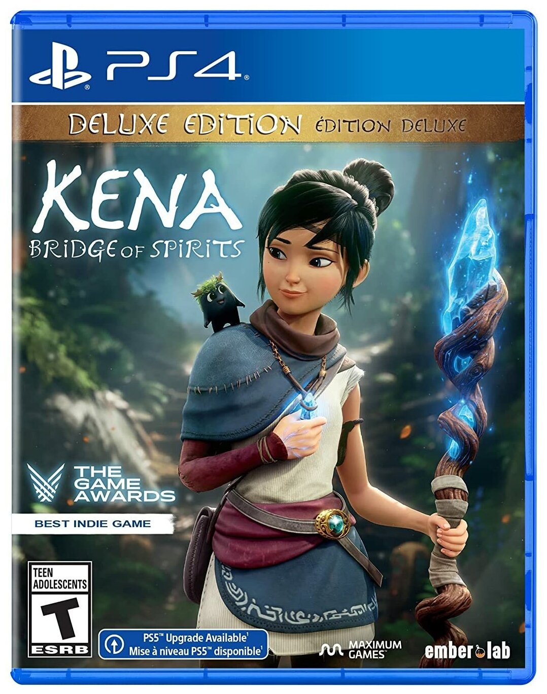 PlayStation Игра KENA Bridge of Spirits Deluxe Edition (русские субтитры) (PS4)