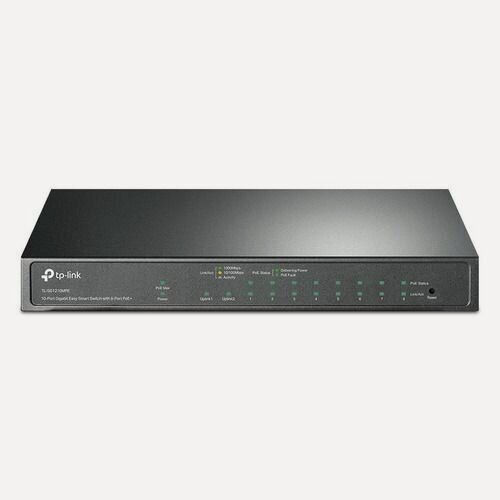 Изображение товара Коммутатор TP-LINK TL-SG1210MPE, настраиваемый