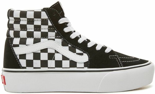 Кеды VANS SK8-Hi Platform, размер 8.5US, белый, черный