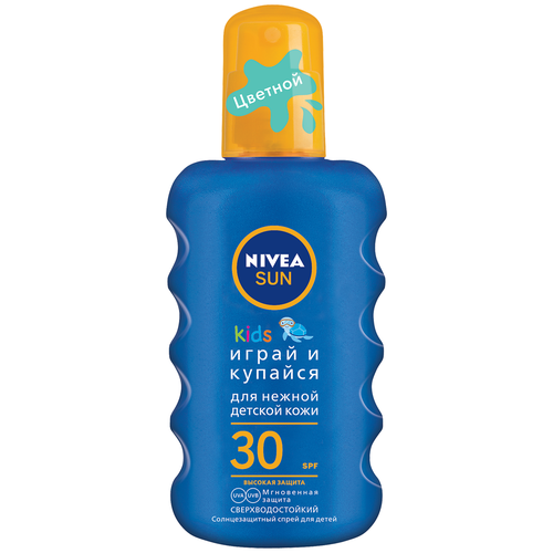 Nivea Sun Kids детский солнцезащитный спрей SPF 30 200 мл