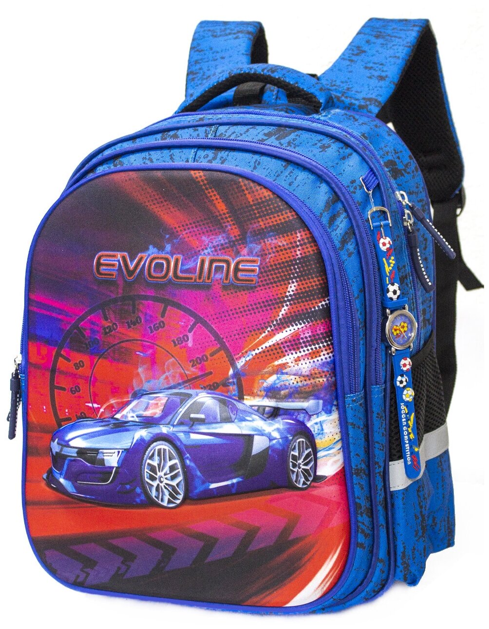 Рюкзак школьный для мальчика с 3D рисунком, Evoline, арт. S600-car