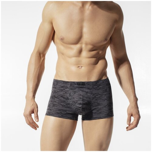 фото Mh-1119 трусы шорты мужские atlantic - размер: s, цвет: графитовый