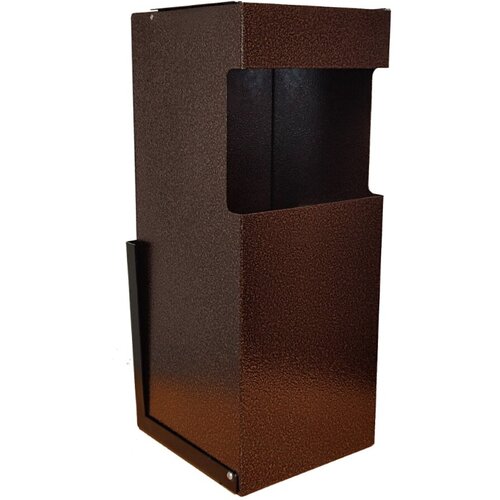 Урна уличная металлическая УП пристенная Медь 3708₽