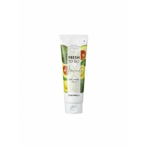 Пенка для умывания TONYMOLY FRESH TO GO AVOCADO FOAM CLEANSER с экстрактом авокадо 170мл