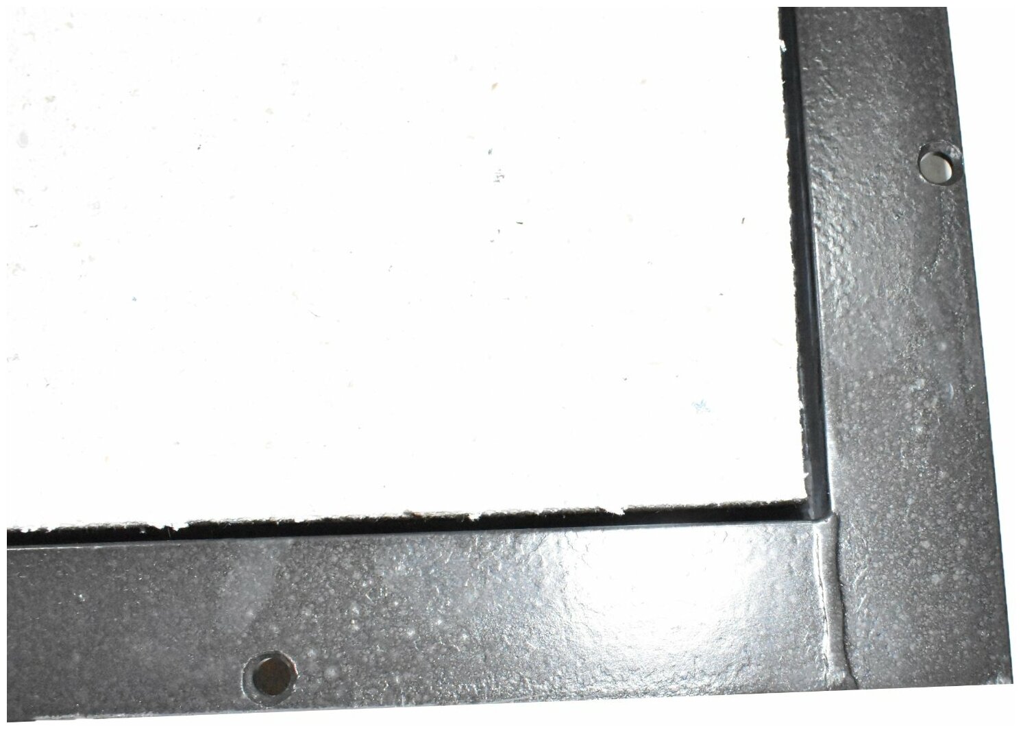 Напольный люк под плитку 950х950 мм с газовыми амортизаторами "Невидимый" - фотография № 12