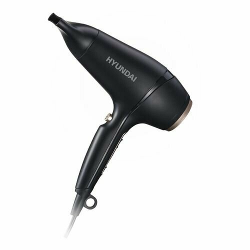 Фен Hyundai H-HD0767 2000Вт черный 360000₽