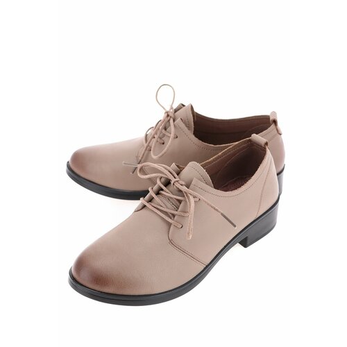 фото Полуботинки baden, размер 37, бежевый