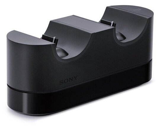 Sony Зарядная станция DualShock 4 Charging Station на два геймпада для PS4 (CUH-ZDC1/E) черный
