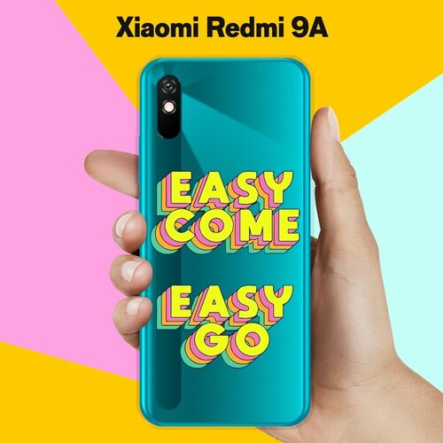 Силиконовый чехол Easy go на Xiaomi Redmi 9A силиконовый чехол на xiaomi redmi go сяоми редми го ловец снов с перьями прозрачный