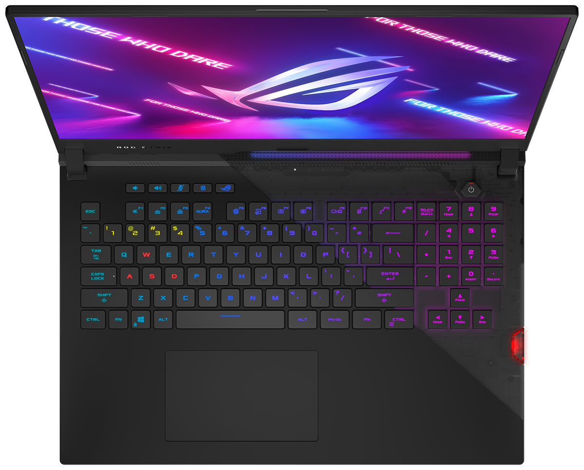 Asus 173 Ноутбук Asus ROG Strix SCAR 17 G733 G733QS-K4233T 2560x1440 AMD Ryzen 9 33 ГГц RAM 32 ГБ SSD 2000 ГБ GeForce RTX 3080 Win10 Home
