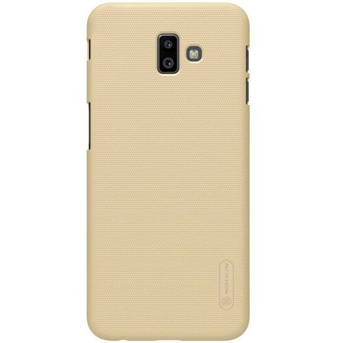 Накладка пластиковая Nillkin Frosted Shield для Samsung Galaxy J6 Plus (2018) J610 золотая чехол книжка для samsung galaxy j6 2018