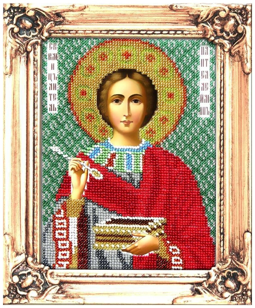 Икона Великомученик и целитель Пантелеимон M-08(М-08)