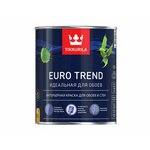 TIKKURILA EURO TREND краска интерьерная для обоев и стен, Баз А (0,9л) - изображение