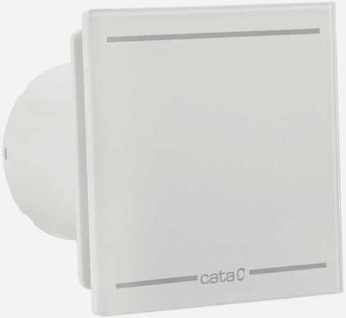 Изображение товара Вытяжной вентилятор CATA E100 GLT, с обратным клапаном, 115 м³/ч, белый