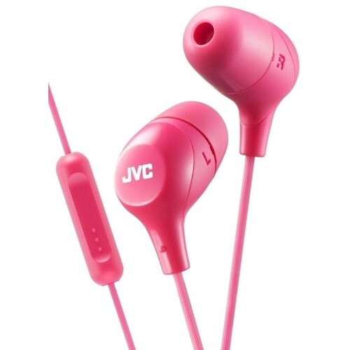 Наушники JVC HA-FX38M-P-E розовый