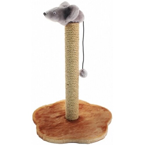 Когтеточка ЧИП столбик с мышью (джут)